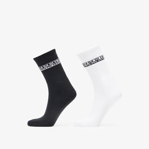 Napapijri F-Box Socks 2-Pack White/ Black