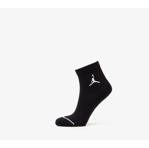 Jordan Everyday Max 3 Pair Ankle Socks Black/ Black/ Black