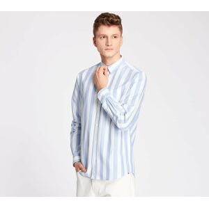 Norse Projects Anton Oxford Shirt Pale Blue Wide Stripe
