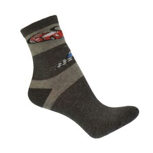 Tmavo-sivé ponožky MOTO